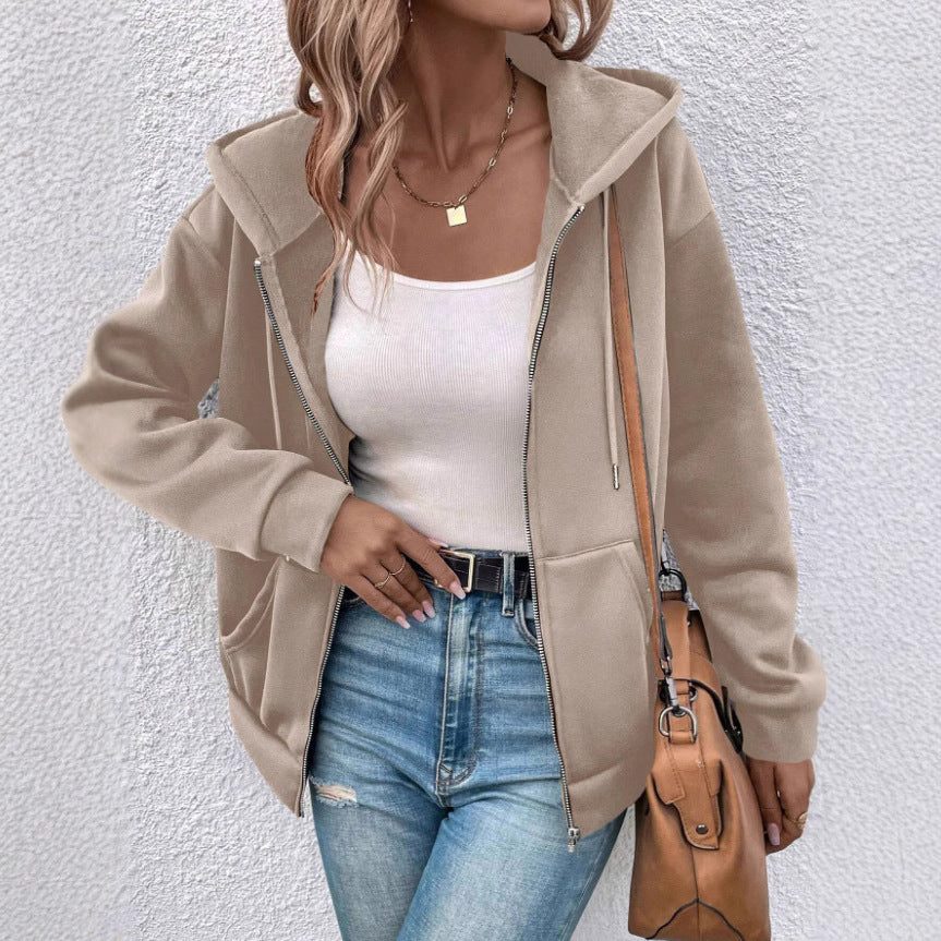 Damen Gemütliche Kapuzenjacke R&B