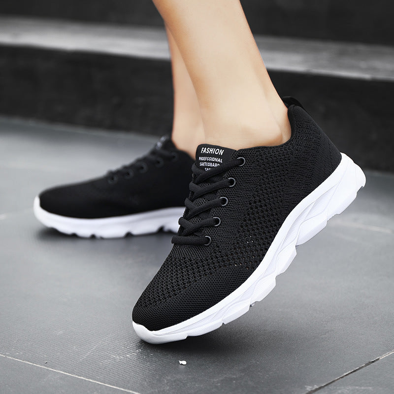 Damen Sportliche Netzsneaker mit atmungsaktivem Obermaterial und dämpfender Sohle