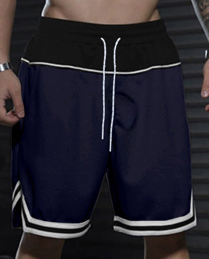 Herren Sportliche Badeshorts mit verstellbarem Tunnelzug und atmungsaktivem Gewebe R&B