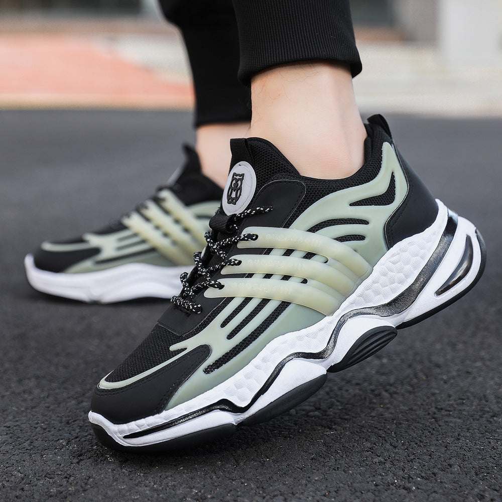 Damen Sportliche Sneakers mit atmungsaktiver Oberflächenstruktur R&B