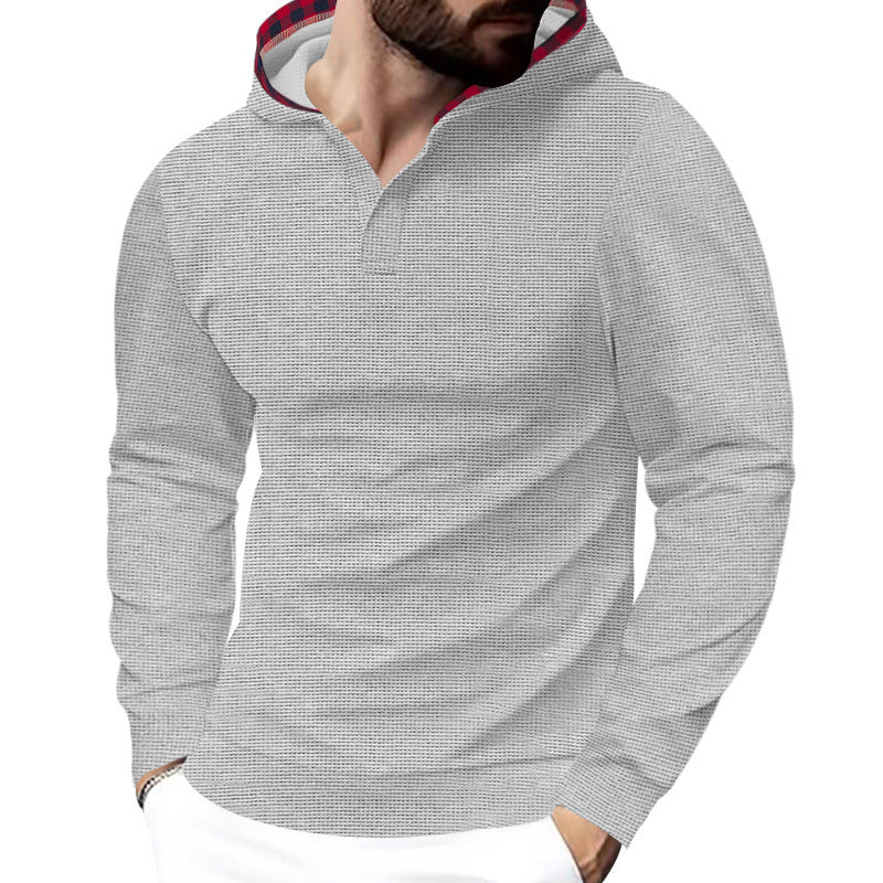 Herren modisches Poloshirt mit modernem Kragen R&B