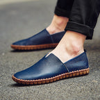 Damen Mokassins im klassischen Design aus hochwertigem Leder R&B