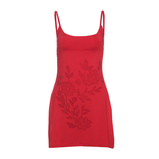 Damen Sommerkleid mit eleganter Blumenapplikation R&B
