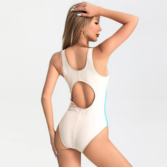 Damen Sportlicher Einteiler mit stylischen Paneelen R&B