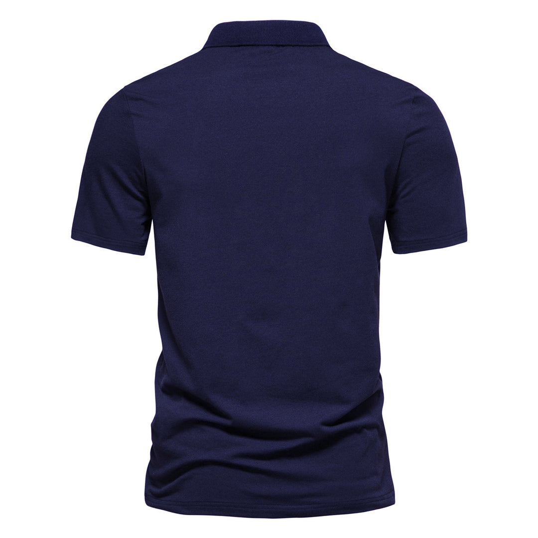 Herren Poloshirt mit kreativem Farbdesign und modischen Akzenten R&B