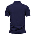 Herren Poloshirt mit kreativem Farbdesign und modischen Akzenten