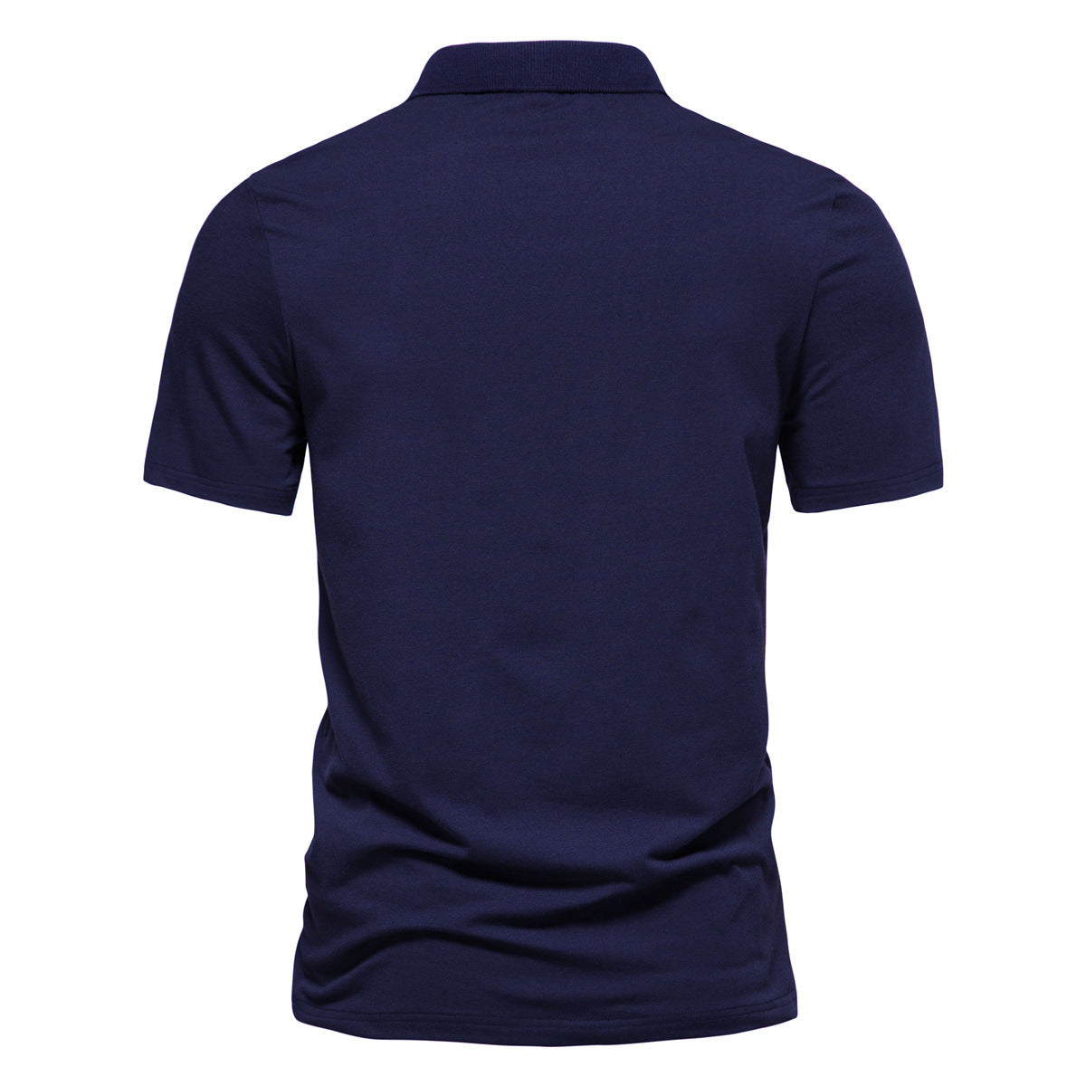 Herren Poloshirt mit kreativem Farbdesign und modischen Akzenten