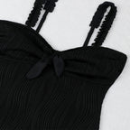 Damen Einteiler Badeanzug mit raffiniertem Rüschendesign R&B