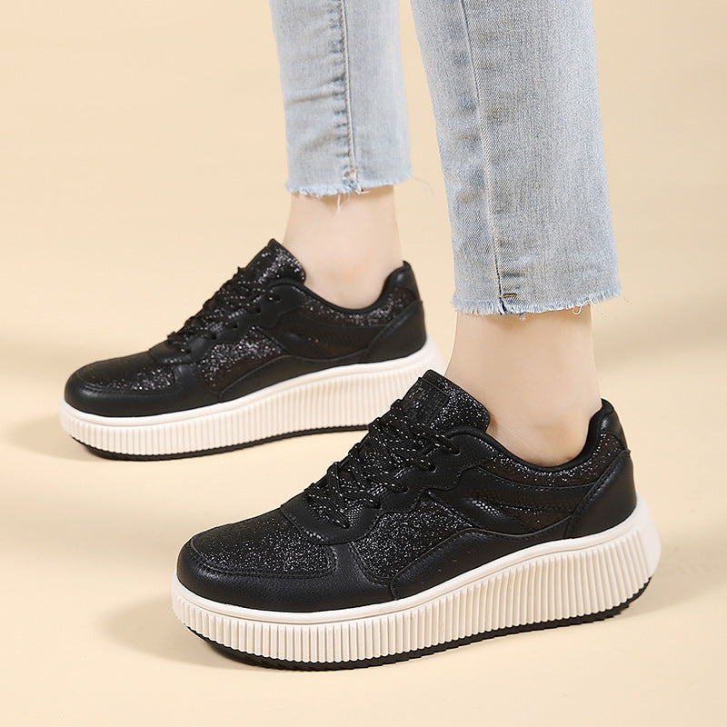 Damen Sneaker mit strukturiertem Obermaterial und dämpfender Sohle R&B