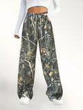 Damen Camouflage Freizeit-Hosen R&B