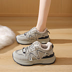 Damen Sportliche Sneakers mit bequemer Fleece-Innenausstattung R&B