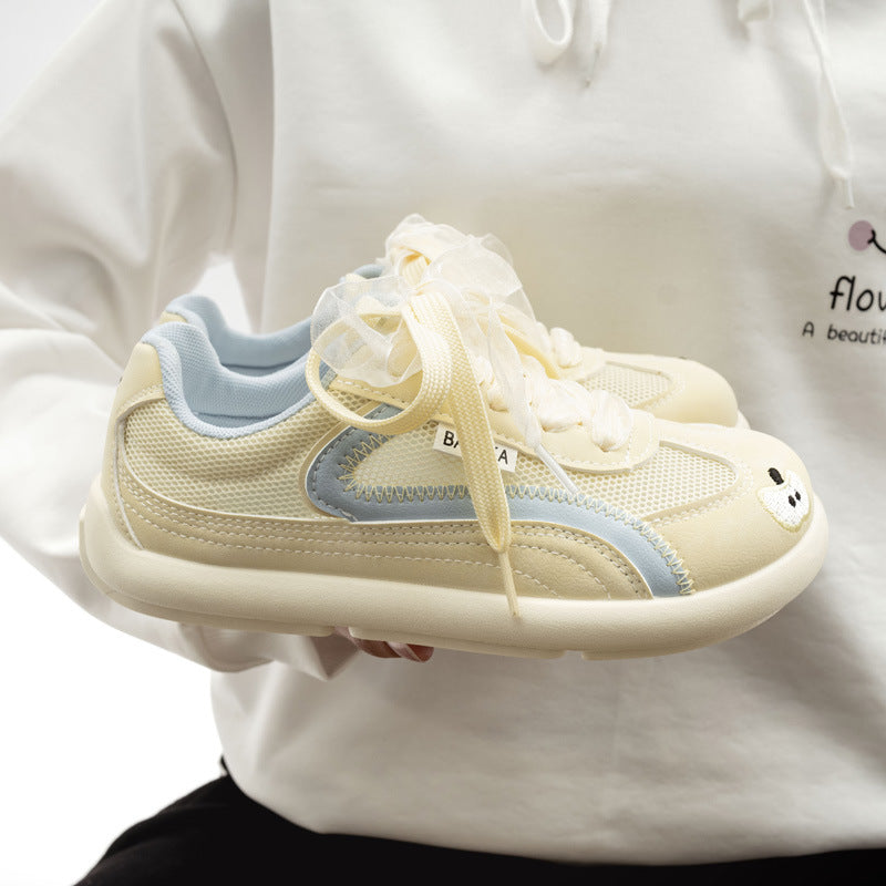 Damen Sneaker mit innovativem atmungsaktivem Obermaterial