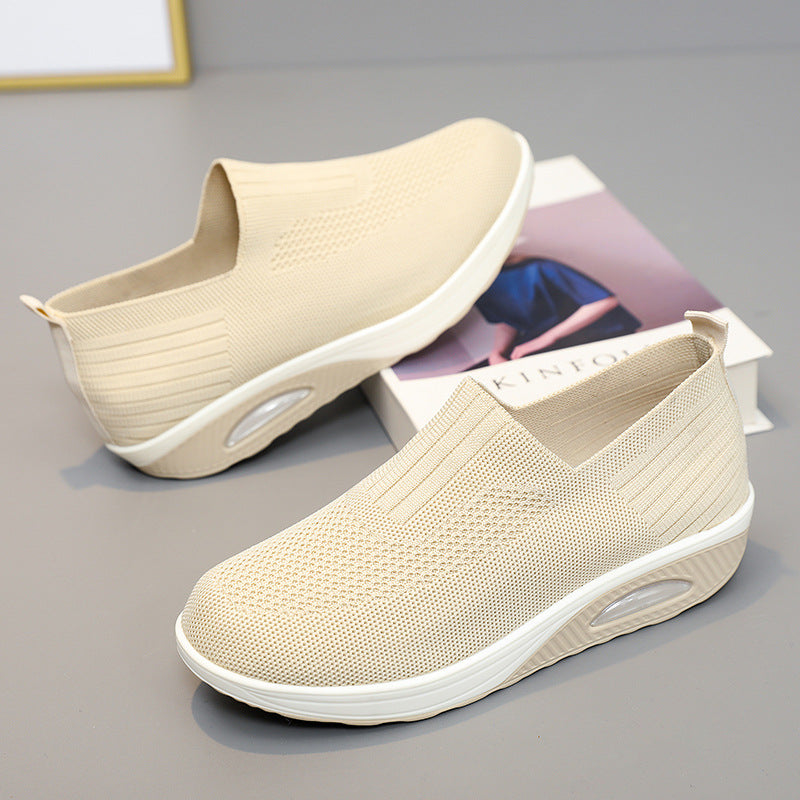 Damen Bequeme Slip-On Sneakers mit Luftpolsterung R&B