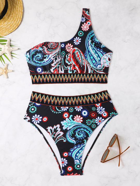Damen Elegant geschnittenes Bikini-Set R&B