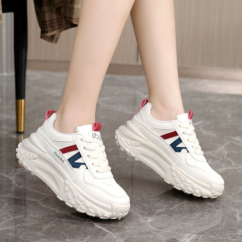 Damen Komfortable Chunky Sneakers mit dämpfendem Sohlenprofil R&B