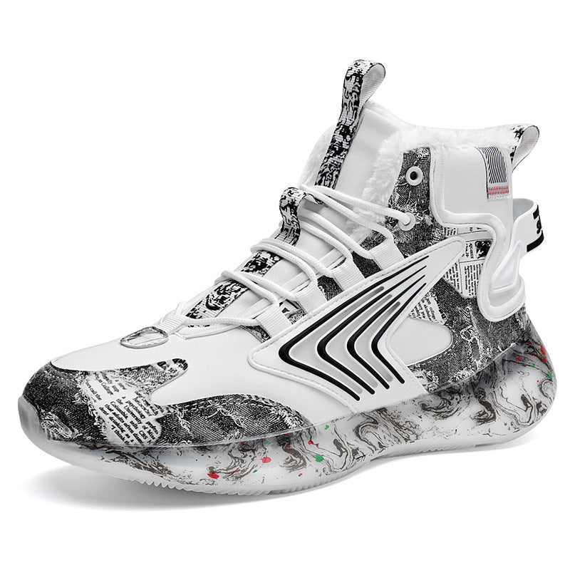 Damen High-Top Sneakers mit innovativem Design und rutschfester Sohle R&B