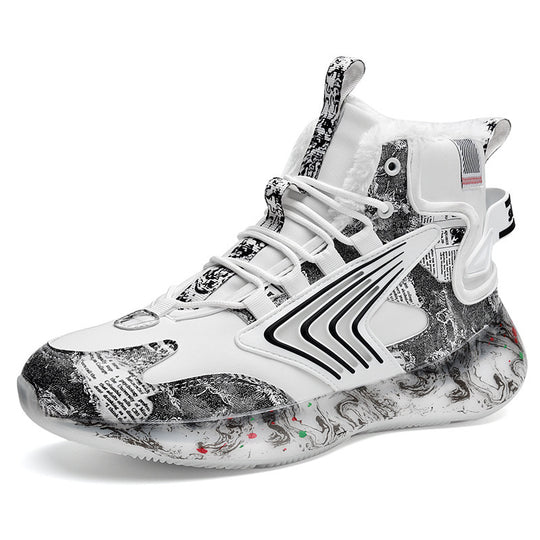 Damen High-Top Sneakers mit innovativem Design und rutschfester Sohle R&B