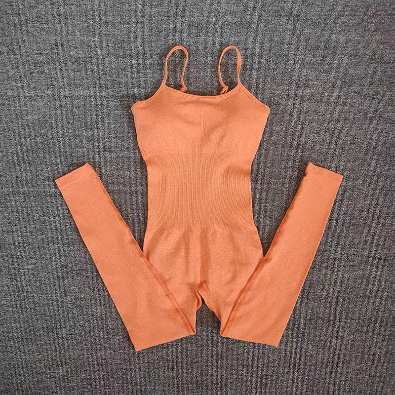 Damen Funktionsstrumpfhose mit Spaghettiträgern und hohem Bund R&B