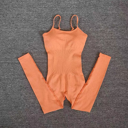 Damen Funktionsstrumpfhose mit Spaghettiträgern und hohem Bund R&B