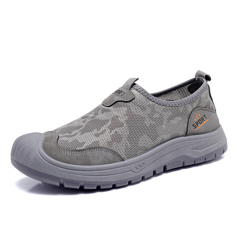 Damen Sportliche Freizeitschuhe mit atmungsaktiven Mesh-Einsätzen und rutschfester Sohle R&B