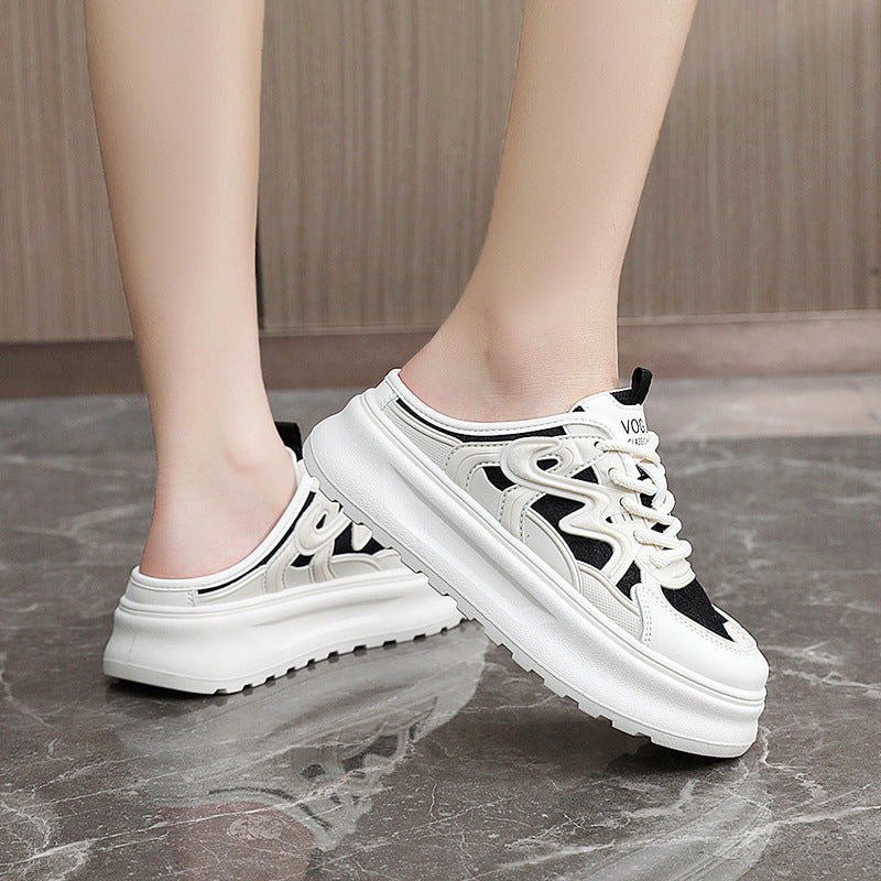 Damen Stylish Slip-On Sneakers mit ergonomischer Sohle und atmungsaktiven Einsätzen R&B