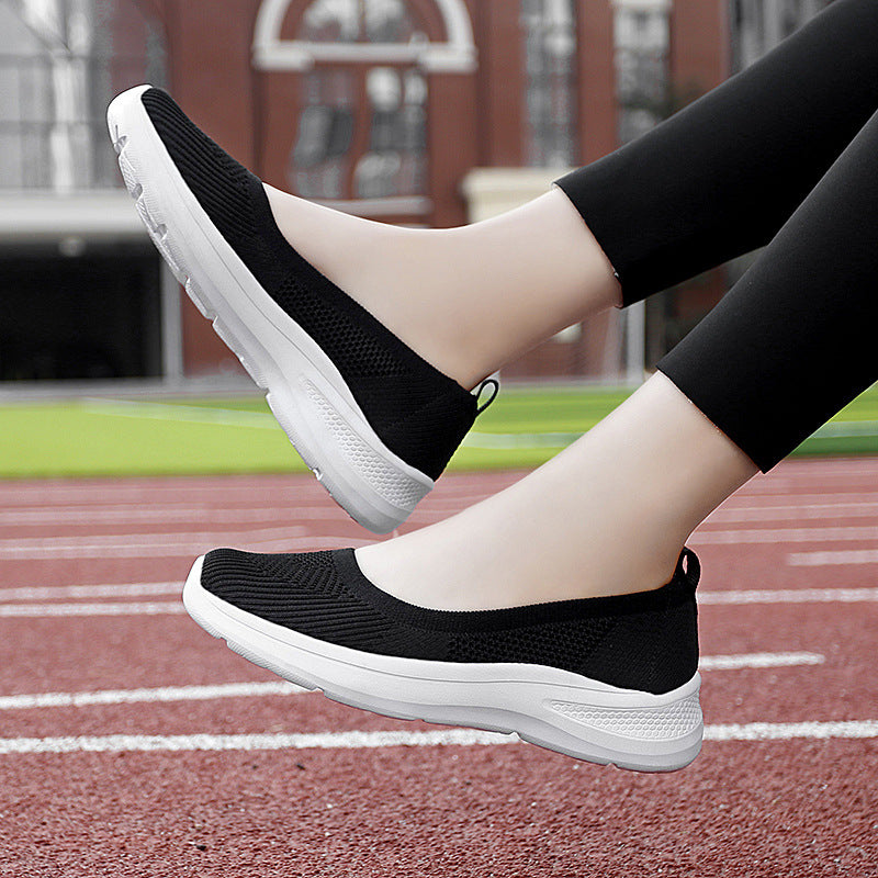 Damen Komfortable Slip-On Sneakers R&B