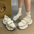 Damen Bequeme Sneaker mit verstellbarem Klettverschluss R&B