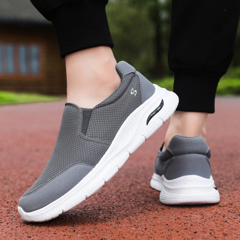 Damen bequeme Slip-On Sneakers R&B