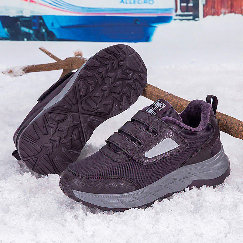 Damen Sportliche Sneakers mit praktischen Klettverschlüssen und wärmendem Innenfutter R&B