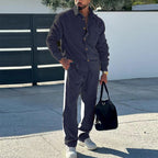 Herren lässiges Hemd und Freizeithose Set R&B