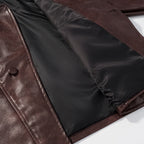 Damen Kunstlederjacke im modernen Schnitt mit lässigen Taschen R&B