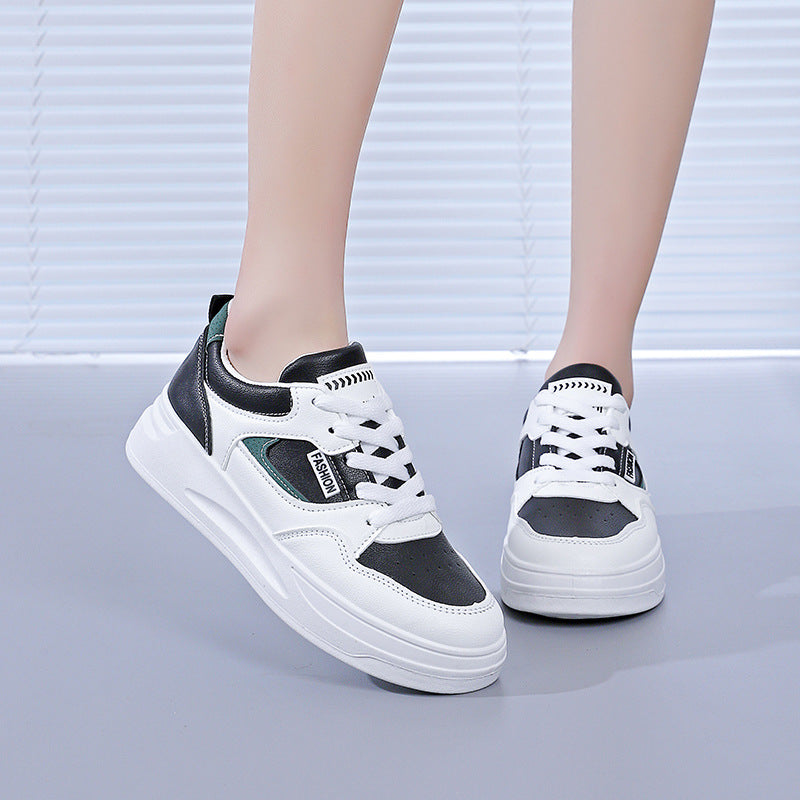Damen Sneakers mit hochgezogener Sohle und modischem Design R&B