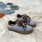 Damen Sportliche Sneakers mit zeitgenössischem Karomuster und bequemer Dämpfung