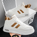 Damen Sportliche High-Top Sneakers mit gepolsterter Sohle und griffigem Profil