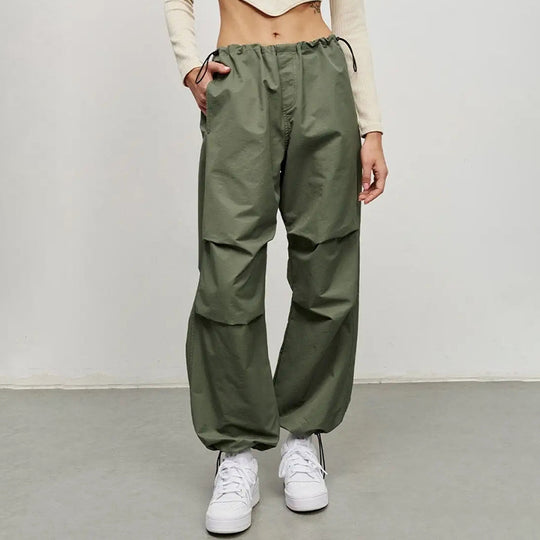Damen Sportliche Cargo-Hose R&B