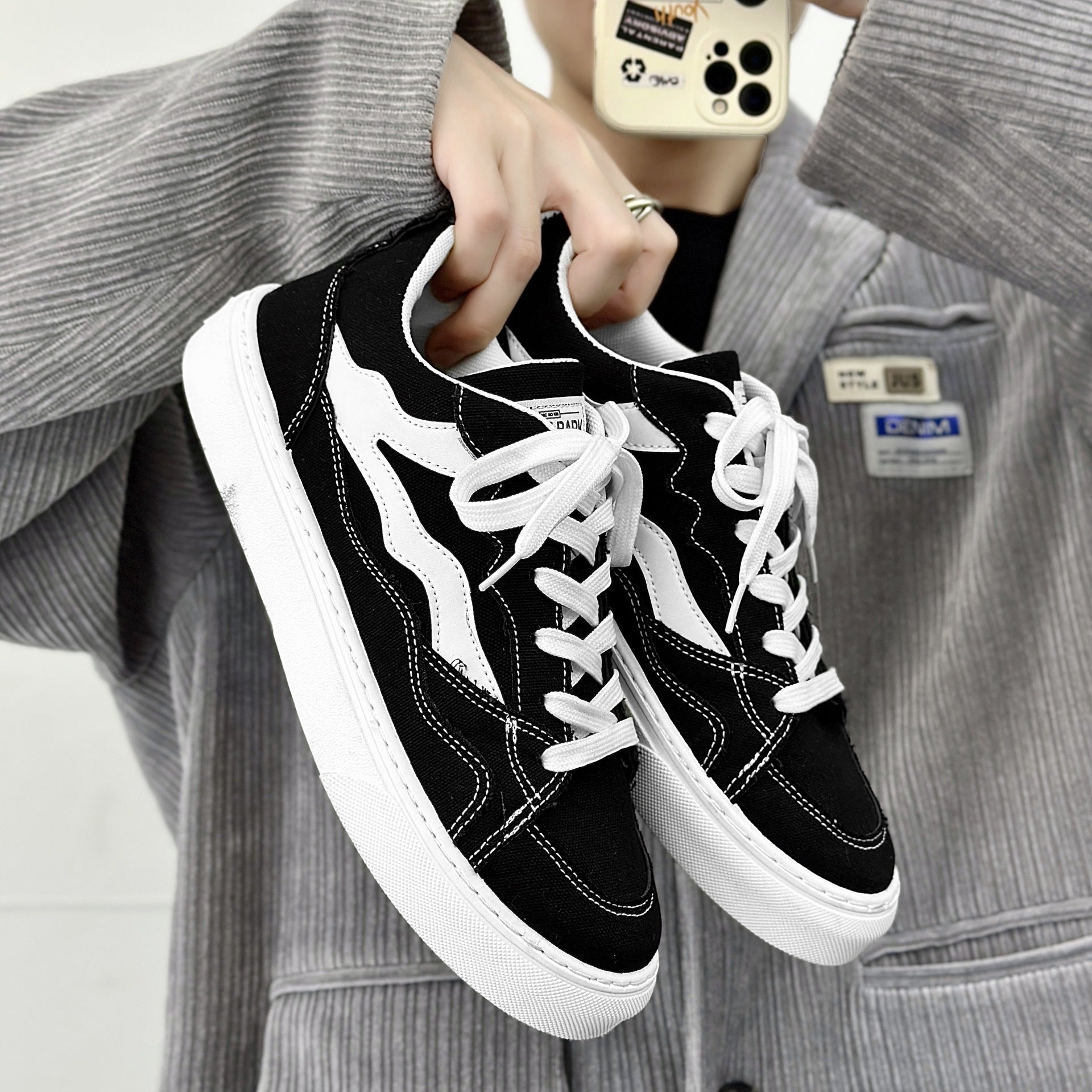 Damen Sneakers im Retro-Stil von R&B