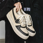 Damen modische Sneaker mit atmungsaktiven Einsätzen und strukturiertem Obermaterial R&B