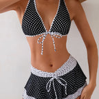Damen Bikiniset mit modischem Dots-Design R&B