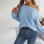 R&B | Hohlstrickpullover Mit Feinem Detailmuster