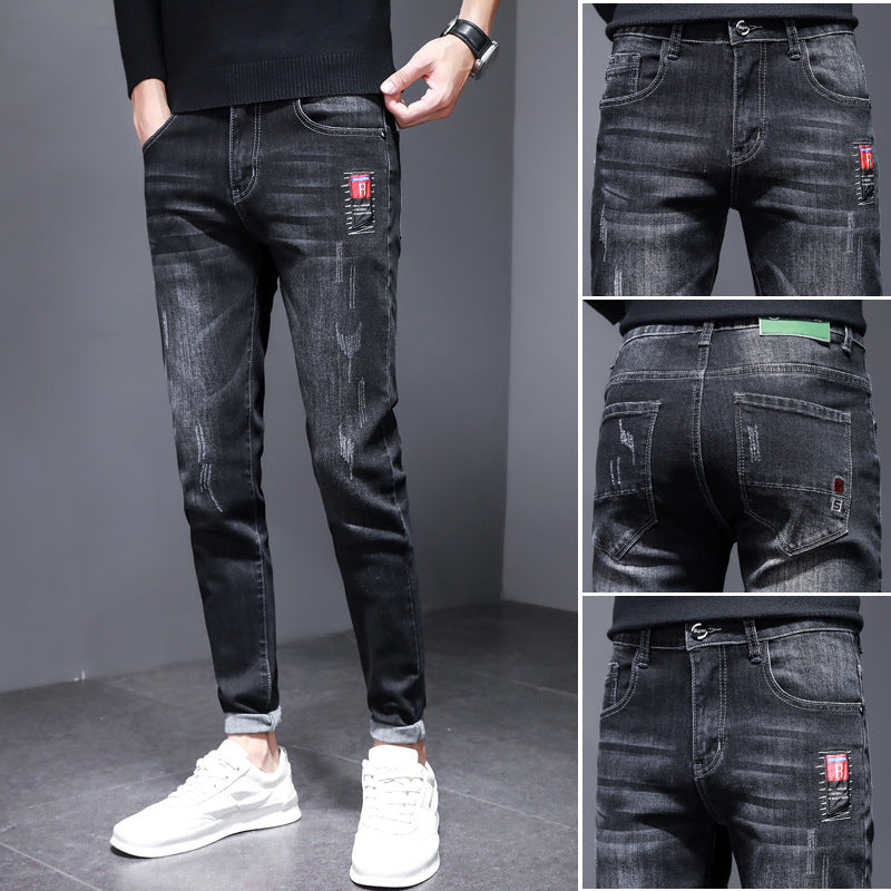 Herren Slim-Fit Jeans im modernen Waschdesign R&B