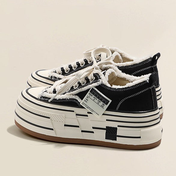 Damen trendy High-Top Sneakers R&B