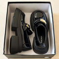 Damen Schleifen Loafer mit robustem Plateau von R&B