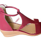 Damen Wedge-Sandalen mit anatomischem Fußbett und verstellbarem Riemendesign R&B