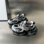 Damen Sportliche Multifunktionale Sneakers mit atmungsaktiven Mesh-Einsätzen und stoßdämpfender Sohle R&B