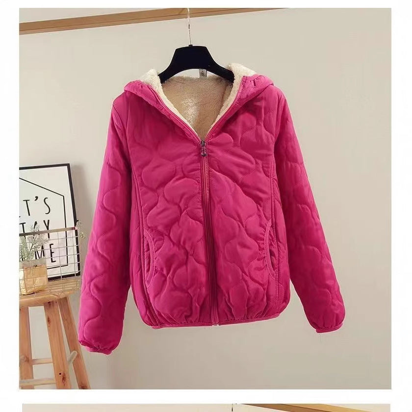 Damen gesteppte Übergangsjacke mit kuscheligem Innenfutter R&B