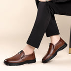 Herren Elegante Slip-On Lederschuhe mit ergonomischer Passform R&B