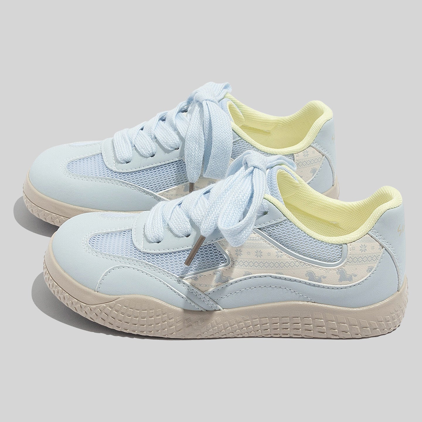 Damen Atmungsaktive Freizeitsneaker mit rutschfester Sohle