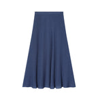 Damen Maxirock mit fließendem Schnitt und asymmetrischen Details R&B