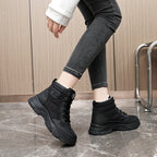 Damen modische High-Top Sneakers mit dämpfendem Profil und verstärktem Kragen R&B