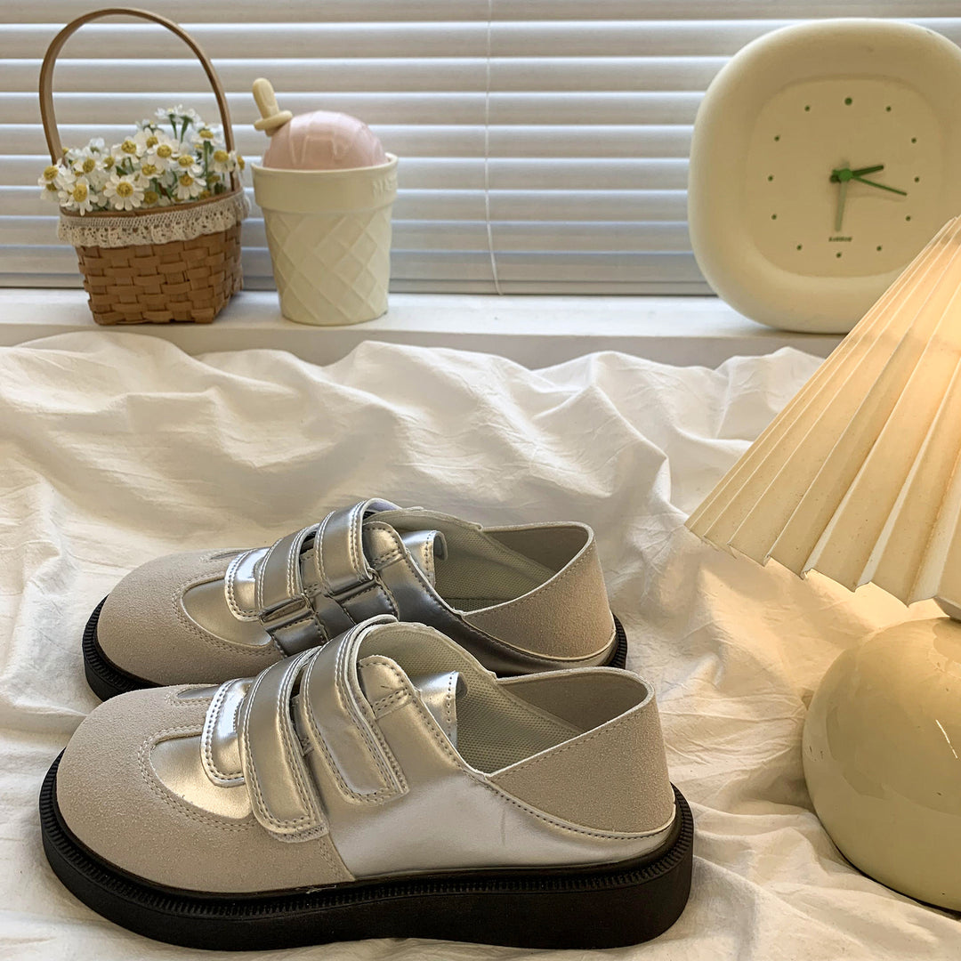 Damen Sneakers mit verstellbarem Klettverschluss und bequemem Fußbett R&B